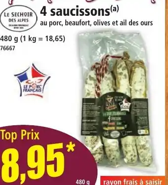 Norma 4 saucissons offre