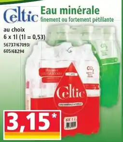 Norma Celtic Eau minérale offre