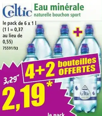 Norma Celtic Eau minérale offre