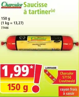 Norma Charculor Saucisse à tartiner offre