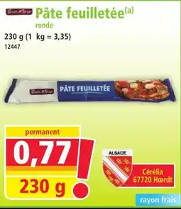 Norma Pâte feuilletée offre