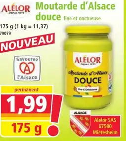 Norma Moutarde d'Alsace douce offre
