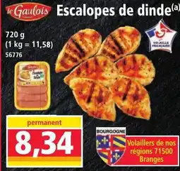 Norma Escalopes de dinde offre