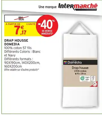 Intermarché Hyper DOMEDIA Drap housse offre