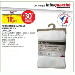 Intermarché Hyper DOMEDIA Protection matelas antiacarien offre