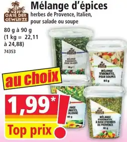 Norma Mélange d'épices offre