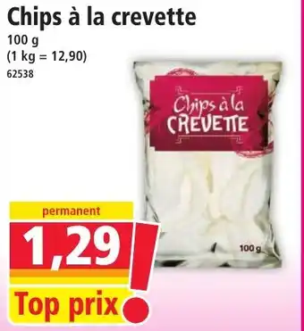 Norma Chips à la crevette offre