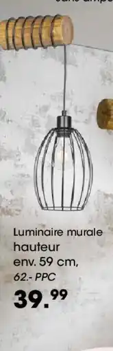 Möbel Martin Luminaire murale hauteur offre