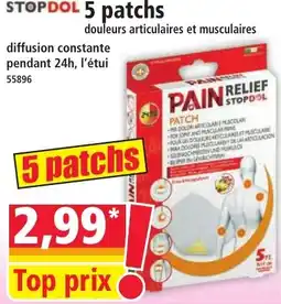 Norma Stopdol 5 patchs offre