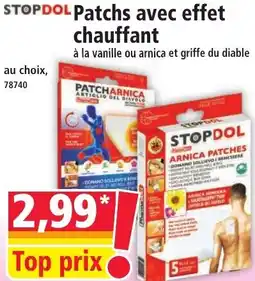 Norma Stopdol patchs avec effet chauffant offre