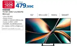 Costco HISENSE TV 55" offre