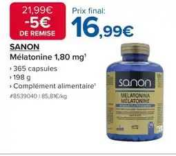 Costco SANON Mélatonine offre