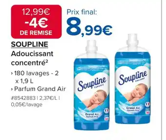 Costco SOUPLINE Adoucissant concentré offre