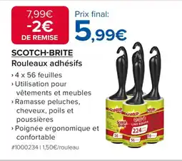 Costco SCOTCH-BRITE Rouleaux adhésifs offre