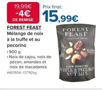 Costco FOREST FEAST Mélange de noix à la truffe et au pecorino offre