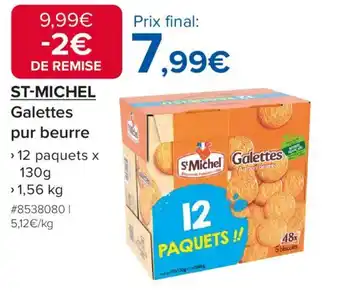 Costco ST-MICHEL Galettes pur beurre offre