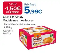 Costco SAINT MICHEL Madeleines moelleuses offre