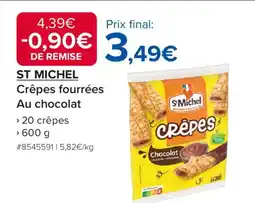 Costco ST MICHEL Crêpes fourrées offre