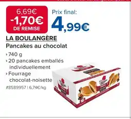 Costco LA BOULANGÈRE Pancakes au chocolat offre