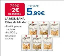 Costco LA MOLISANA Pâtes de blé dur offre