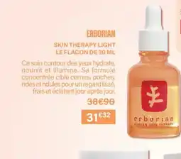 Monoprix ERBORIAN Skin therapy light le flacon offre
