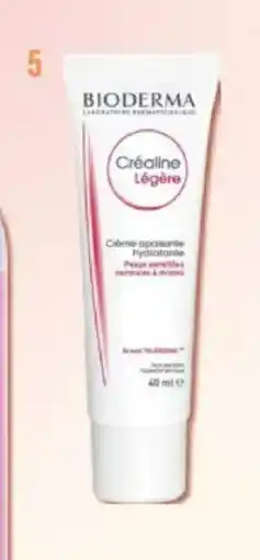 Monoprix BIODERMA Crème apaisante hydradante créaline légère offre