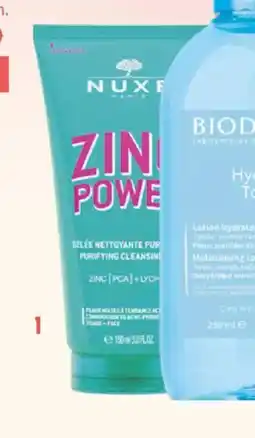 Monoprix NUXE Gelée netτουαντε purifiante zinc power offre