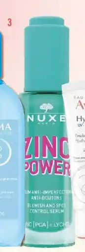 Monoprix NUXE Sérum visage anti-imperfections zinc power offre
