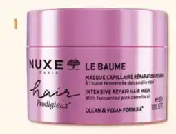 Monoprix NUXE Hair prodigieux le baume masque capillaire réparation intense offre