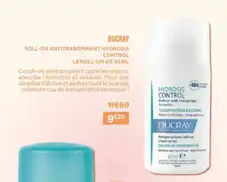 Monoprix DUCRAY Roll-on antitranspirant hydrosis control offre