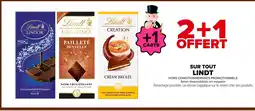Carrefour LINDT Sur tout offre