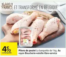 Carrefour Pilons de poulet offre