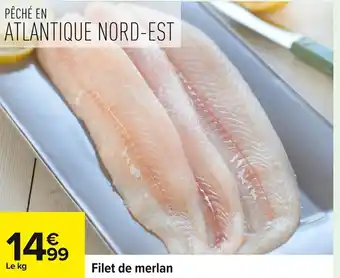 Carrefour Filet de merlan offre