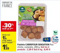 Carrefour CARREFOUR SENSATION Falafels offre