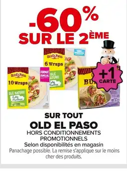Carrefour OLD EL PASO Sur tout offre