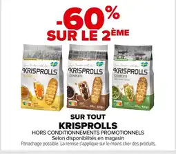 Carrefour KRISPROLLS Sur tout offre