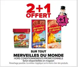 Carrefour MERVEILLES DU MONDE Sur tout offre