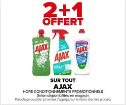 Carrefour AJAX Sur tout offre