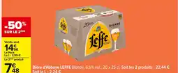 Carrefour LEFFE Bière d'Abbaye offre