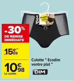 Carrefour DIM Culotte Ecodim ventre plat offre