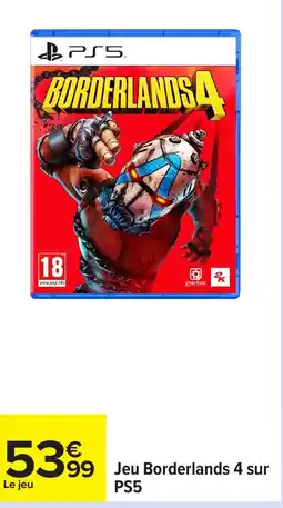 Carrefour Jeu Borderlands 4 sur offre
