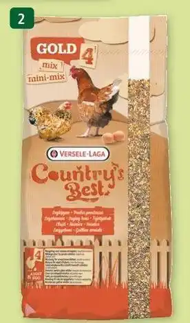 Maxi Zoo Alimentation Country‘s Best Gold 4 Mix offre
