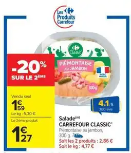 Carrefour Market CARREFOUR CLASSIC’ offre