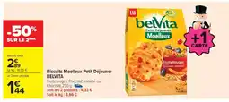 Carrefour Market Biscuits Moelleux Petit Déjeuner BELVITA offre