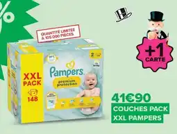 Carrefour COUCHES PACK XXL PAMPERS offre