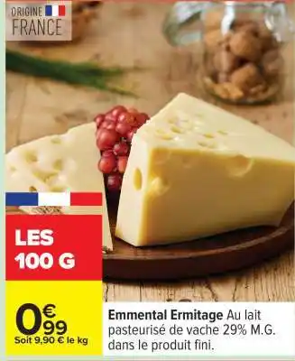 Carrefour LES 100 G offre