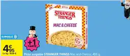 Carrefour Pizza surgelée STRANGER THINGS offre