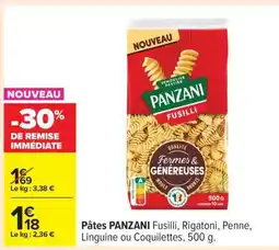 Carrefour PÂTES PANZANI offre
