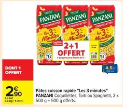 Carrefour PANZANI Coquillettes offre