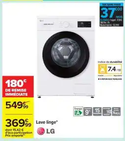 Carrefour Lave linge LG offre